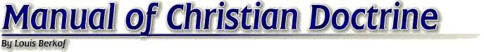 Manual of Christian Doctrine